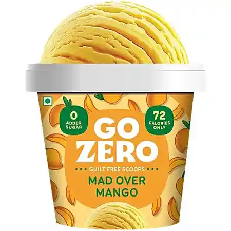 Go Zero Mad Over Mango Guilt Free Ice Cream, 100 ml Cup
